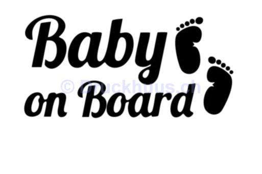 Baby an Board Chleberli 